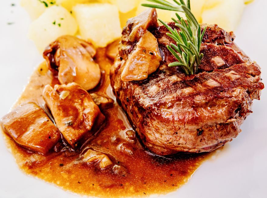 Solomillo de cerdo al Air Fryer con manzana